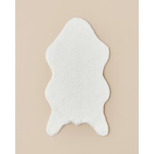 English Home Furry Pelüş Post 80x150 cm Beyaz