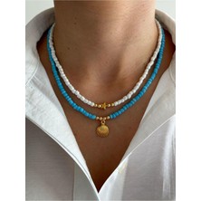 Hercy Deniz Kabuğu ve Yıldız Figürlü 2'li Kolye