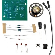 Devre Dünyası Dc 5V Ding Dong NE555 Kendin Yap Kapı Zili Hobi Devresi Dıy Lehimleme Kiti - Demonte(Montesiz)