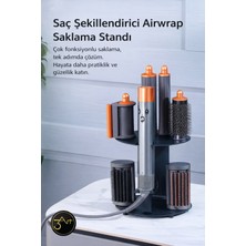 3art Metal Dekorasyon Masa Üstü Metal Saç Aletleri Organizer Standı - Fön Maşa Tarak Düzenleyici - Şık & Minimal Tasarım