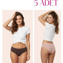 New Lilla 1006 Kadın Mix 5'lı Günlük Bato Külot