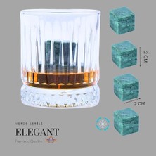 Doğal Granit Mermer Viski Taşı 4’lü Özel Seri Sertifikalı