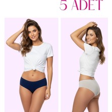 New Lilla 1006 Kadın Mix 5'lı Günlük Bato Külot