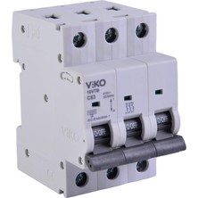 10VTB-3C63 Otomatik Sigorta 10KA C Tipi 3 Kutup 63A