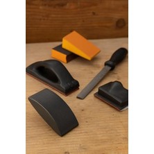Zımpara Takozu, 14 Cm, Ergonomik, Ahşap Metal Plastik Yüzeylerde Kullanım Kolaylığı, EZT001, Vakumlu Ambalaj