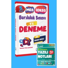 Tonguç Akademi (Sınıf: 5)  Yazılı Notları 2. Dönem 1 ve 2. Yazılı  /  (Sınıf: 5)  Bursluluk Deneme Sınavı 2026