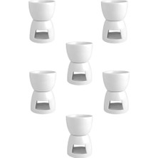 Porselen 6'lı Fondu Seti