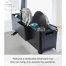 , Tower, Bulaşık Için Bulaşıklık, Tek Boyut, Siyah