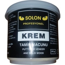Çok Amaçlı Ahşap Masa Sehpa Çizik Çok Amaçlı Tamir Dolgu Macunu Krem 240 gr
