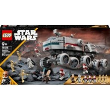 Cumhuriyet Juggernaut 75413 – Klon Savaşları Hayranı 9 Yaş ve Üzeri Çocuklar Için Figürlü, Detaylı, Oynanabilir Yaratıcı Oyuncak Yapım Seti, Koleksiyonluk Model, Hediye (813 Parça)