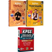 Yediiklim Yayınları 2026 Kpss Atölye Serisi Türkçe Matematik Video Ders Notları - Lise Önlisans Konu Ant. Soru
