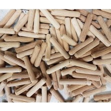 Ahşap Kavela Pimi 35 mm - 100 Adet 6 mm (30 mm Uzunluk