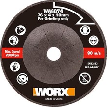 WA6074 WX801 Için 76X10MM Metal Taşlama Taşı