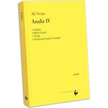 Analiz 4: Topoloji- Metrik Uzaylar- Tıkızlık- Fonksiyonel Analizin Temelleri