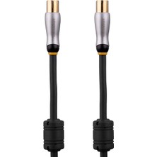 HY-P590, 9.5 Tv M To 9.5 Tv F 1.5 M Anten Kablosu, Beyaz