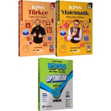 Yediiklim Yayınları 2026 Kpss Atölye Serisi Türkçe Matematik Video Ders Notları - Lisans Optimum 5 Deneme