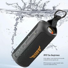 Labs Buff BF22 Taşınabilir Ipx7 Su Geçirmez Rgb Işıklı Kablosuz Bluetooth Hoparlör