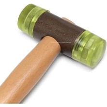 Vidalı Tokmak, Sert Plastik Başlıklı, Kolay Değiştirilebilir Vidalı Sistemli, Seramik,, Için Uygun El Aleti, 30 cm Sap Uzunluklu, Dayanıklı Tokmak (50 Mm)