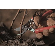 J468 Budama Makası, Alüminyum Döner Saplı, 210 mm Komple Uzunluk, 25 mm Dal Kesme Çapı