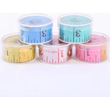 Vücut Ölçüm Metresi, 150 Cm, Diyetisyen ve Terzi Mezurası, 2 Adet (Beyaz)