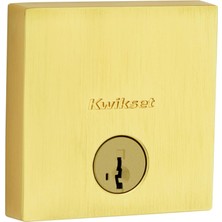 Downtown, Sürgü Kapı Kilidi, Tek Silindir, Smartkey Yeniden Anahtar Güvenlikli Kare Düşük Profil, Pirinç