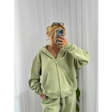 Fermuarlı Oversizehırka