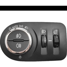 Wisco Far Anahtarı KROM12 Pin Ön-Arka Sisli Otomatik Far – 1223277-00 – Opel Corsa E 14-19 Arası Uyumlu