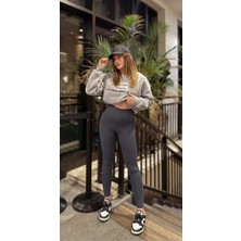 Monabellezza  Kadın Toparlayıcı Yüksek Bel Spor Tayt