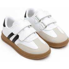 Nmoda Cool Kids Retro Tarz Cırtlı Çocuk Spor Ayakkabı Konforlu ve Şık Günlük Sneaker
