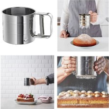 IKEA Idealısk Rende 2'li Çırpıcı Seti Fr Koncıs Çelik Sarımsak Ezici Idealısk Un Eleği