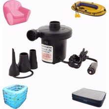 Yatak Şişirme Havuz Şişirme - Boşaltma Pompası Araç Şarj 12V