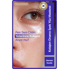 Chamos Kolajen Onarıcı Ipek Yüz Maskesi