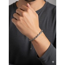 Akfecan Erkek Paslanmaz Çelik Bileklik