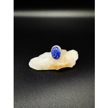 NC Larimar Gümüş 925 Ayar Doğal Taş Yüzük