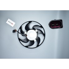 Deye Fan Motoru Sağ Golf5 Golf6 Jetta Passat Caddy A3 Leon Cayc Cayd Cbza Cbzb 1.2 Tsi 1.6 Tdi (Kablolu)