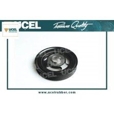 Üçel Kauçuk Krank Kasnağı (6 Kaburga)Expert III-PARTNER-206-206+-207-208-3008-5008-BERLINGO-C2-C3 I/ıı-Jumpy Iıı 0515.T3/ Y66211401/ 1319519/ 9654961080/ 1690296/ 31330083 AV6Q6B319AA