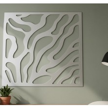 Sezart Dalgalı Desen Metal Dekoratif Tablo