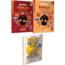 Yediiklim Yayınları 2026 Kpss Atölye Türkçe Soru ve Video Ders Notları - 3 Deneme