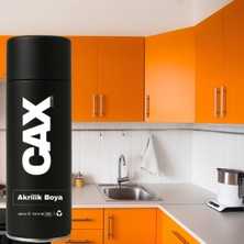 CAXCOLORS Cax Colors Yeni Nesil Akrilik Dönüşüm Sprey Boya 400 ml Dolap-Fayans-Cam-Plastik-Ahşap-Duvar