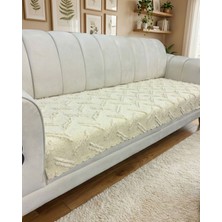 Şönil Bohem Sakallı Kaymaz Koltuk Örtüsü 90X210 cm | 3 Kişilik Kanepe, Çekyat Örtüsü