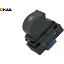 K&B Cam Açma Düğmesi Tekli Çerçevesiz Sağ Bıpper 6490.H0/ AN0781/ 735461282