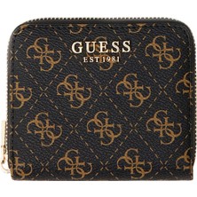 Guess Laurel Iı Küçük Boy Kadın Kahverengi Cüzdan SWQL7459137-BNL