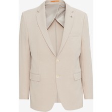 Altınyıldız Classics Altınyıldız Armürlü Slimfit 360 Kapak Cepli Ceket