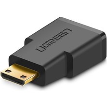 Mini HDMI To HDMI Dönüştürücü Adaptör Siyah