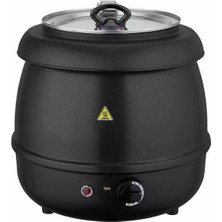 Remta Siyah Elegance Model Çorba Potu-Çorba Isıtıcı-9 LITRE-CB10