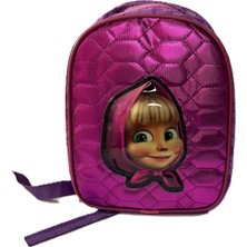 Masha ve Koca Ayı Pembe Anaokulu Sırt Çantası – Parlak