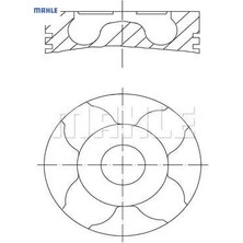 Mahle Piston Segman 69,60M-0,20KISA Fıorıno-Corsa 1.3jtd 8770706STD10BG/ / 55180957/ 56
