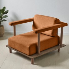 Eymense Pia Tekli Koltuk Turuncu