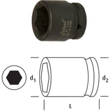 Osaka LN1I1-1/8 Inch Lokma 1" 1-1/8
