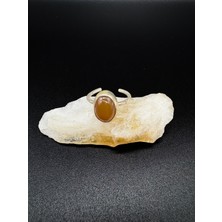 NC Larimar Gümüş Doğal Taş 925 Ayar Yüzük